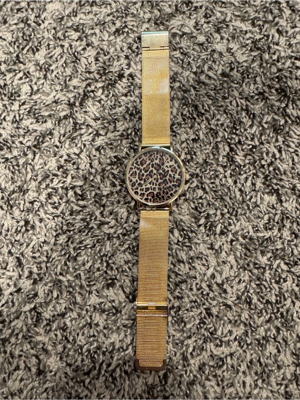 Charming Charlie Watch with Leopard Face
